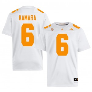 Alvin Kamara #6 Tennessee Volunteers Jersey | Iconic White College Football Men Stitched 55582308