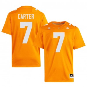 Arion Carter #7 UT Vols Jersey | Pro-Grade Orange College Football Men Embroidery 89482601