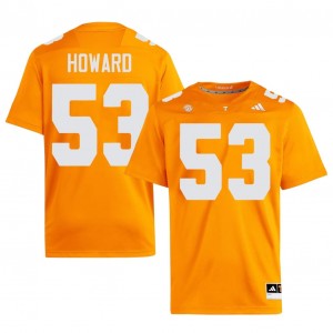 Blake Howard #53 UT Vols Jersey | Pro-Grade Orange College Football Men Embroidery 54180775
