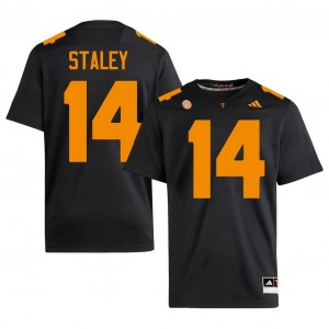 Braylon Staley #14 UT Vols Jersey | Exclusive Black College Football Men Swen 67881253