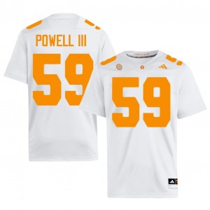 Top-Tier Charlie Powell III #59 Vols White Jersey | Men University Football Stitched Fan Gear 74802290