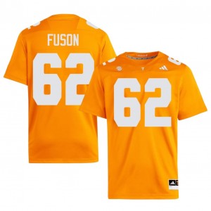 Vols Clyde Fuson #62 Orange Jersey | Premium Embroidery NCAA Football Men Apparel 12033166