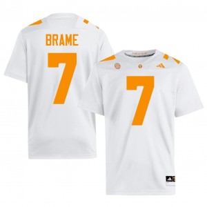 #7 DaSaahn Brame UT Volunteers White Jersey | Classic Stitched Men Player Football Gear 47253521