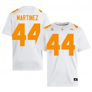 #44 Drake Martinez UT Volunteers White Jersey | Authentic Stitched Men Player Football Gear 81695355