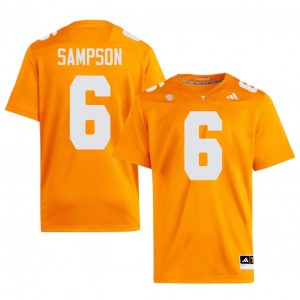 Dylan Sampson #6 Tennessee Volunteers Jersey | Gameday Orange College Football Men Embroidery 51893509