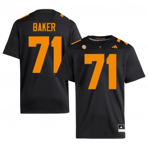 #71 Ed Baker UT Volunteers Black Jersey | Alumni Stitch Men Player Football Gear 96378573