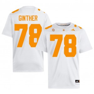 Tennessee Volunteers Gage Ginther #78 White Jersey | Genuine Stitched NCAA Football Men Apparel 64575526