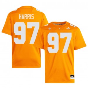 Vols Hezekiah Harris #97 Orange Jersey | Premium Embroidery NCAA Football Men Apparel 48208805
