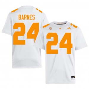Vols Hunter Barnes #24 White Jersey | Premium Stitched NCAA Football Men Apparel 15785950
