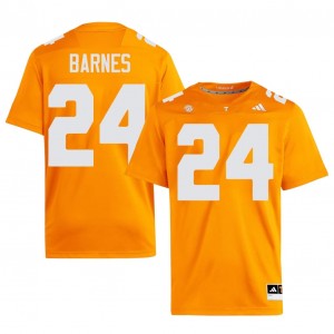 Hunter Barnes #24 Tennessee Volunteers Jersey | Gameday Orange College Football Men Embroidery 21963529