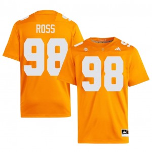 Jackson Ross #98 Tennessee Volunteers Jersey | Iconic Orange College Football Men Embroidery 22760868