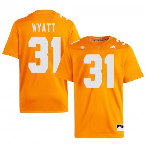 Top-Tier Joel Wyatt #31 Vols Orange Jersey | Men University Football Embroidery Fan Gear 51550434