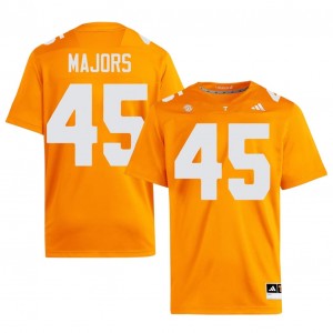 Johnny Majors #45 UT Vols Jersey | Exclusive Orange College Football Men Embroidery 51137070