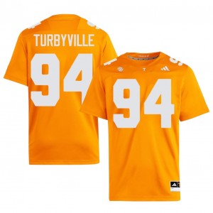 Officially Licensed Josh Turbyville #94 Tennessee Orange Jersey | Men University Football Embroidery Fan Gear 30369237