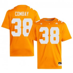 Durable Jowell Combay #38 Vols Orange Jersey | Men University Football Embroidery Fan Gear 47838848