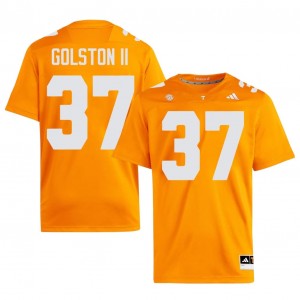 Kedric Golston II #37 Tennessee Volunteers Jersey | Gameday Orange College Football Men Embroidery 82458726