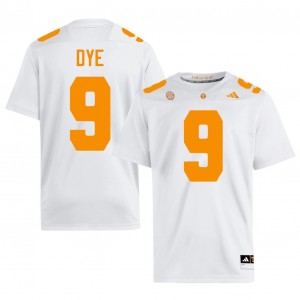 #9 Mariyon Dye UT Volunteers White Jersey | Alumni Stitched Men Player Football Gear 60592439