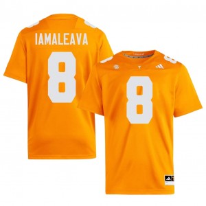 Nico Iamaleava #8 UT Vols Jersey | Pro-Grade Orange College Football Men Embroidery 55607794
