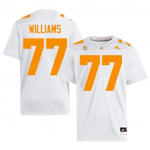 #77 Ory Williams UT Volunteers White Jersey | Classic Stitched Men Player Football Gear 54511162
