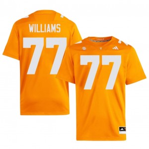 Tennessee Volunteers Ory Williams #77 Orange Jersey | Pro Cut Embroidery NCAA Football Men Apparel 46503368