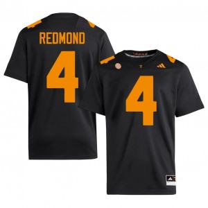 Black Ty Redmond #4 Volunteers Jersey | Men High School Football Limited Swen 43124264