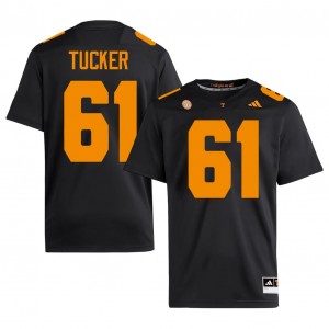 Officially Licensed Willis Tucker #61 Tennessee Black Jersey | Men University Football Stitch Fan Gear 37301510