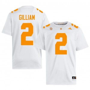 Tennessee Volunteers Xavier Gilliam #2 White Jersey | Pro Cut Stitched NCAA Football Men Apparel 43569578