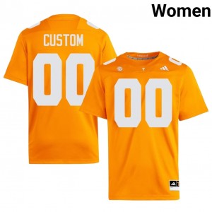 Custom #00 Tennessee Volunteers Jersey | Gameday Orange College Football Women Embroidery 52740037