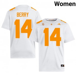 Vols Eric Berry #14 White Jersey | Premium Stitched NCAA Football Women Apparel 57970049