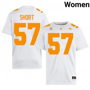 Elite Thread Grier Short #57 Tennessee White Jersey | Women University Football Stitched Fan Gear 75016532