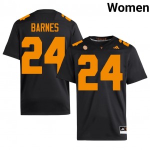 Hunter Barnes #24 UT Vols Jersey | Exclusive Black College Football Women Swen 34267898