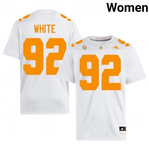 Reggie White #92 Tennessee Volunteers Jersey | Gameday White College Football Women Stitched 11966595