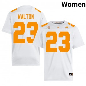 Sidney Walton #23 UT Vols Jersey | Pro-Grade White College Football Women Stitched 69866303