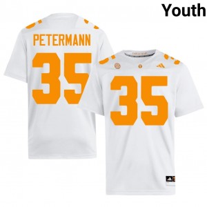 Ben Petermann #35 Tennessee Volunteers Jersey | Gameday White College Football Youth Stitched 38574458