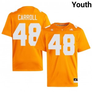 Bennett Brady #48 UT Vols Jersey | Exclusive Orange College Football Youth Embroidery 55122037