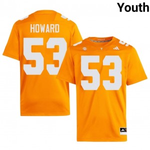 Vols Blake Howard #53 Orange Jersey | Premium Embroidery NCAA Football Youth Apparel 11253743