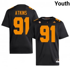 Doug Atkins #91 UT Vols Jersey | Pro-Grade Black College Football Youth Swen 91943510