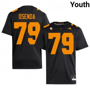 #79 Gabriel Osenda UT Volunteers Black Jersey | Alumni Stitch Youth Player Football Gear 19996753