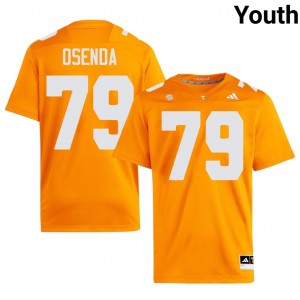 Gabriel Osenda #79 Tennessee Volunteers Jersey | Iconic Orange College Football Youth Embroidery 11144980