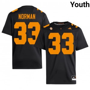 Jordan Norman #33 UT Vols Jersey | Exclusive Black College Football Youth Swen 47061506
