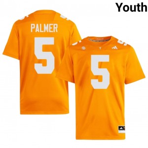 #5 Joshua Palmer UT Volunteers Orange Jersey | Alumni Embroidery Youth Player Football Gear 35902941