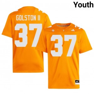 Tennessee Volunteers Kedric Golston II #37 Orange Jersey | Pro Cut Embroidery NCAA Football Youth Apparel 88530076