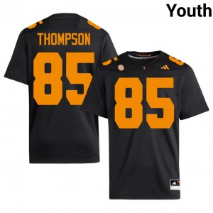 #85 Luke Thompson UT Volunteers Black Jersey | Elite Swen Youth Player Football Gear 39614221