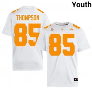 Tennessee Volunteers Luke Thompson #85 White Jersey | Genuine Stitched NCAA Football Youth Apparel 55489933